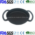 17.2 Cm Round Cast Iron Bakeware BSCI LFGB FDA Approved, with Handle Vegetable Oil Nonstick